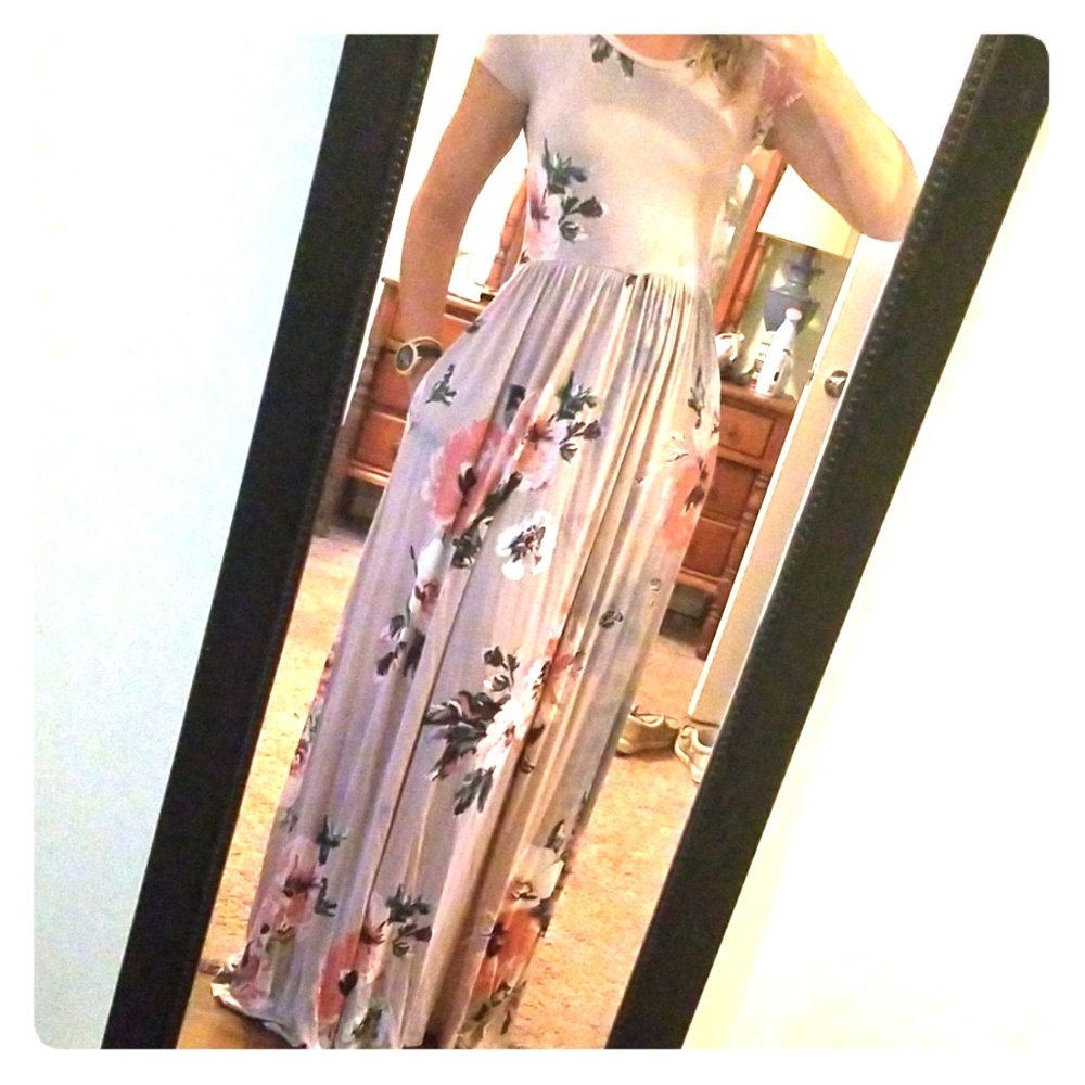 FLORAL MAXI
